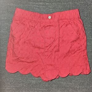 Girls scalloped shorts